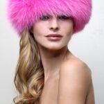 Hot Pink Fox Headband 0129