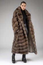 Reversible Sable Coat Mabelle - Image 2