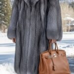 Indigo Fox Coat 5656