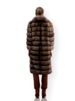 Sable Fur Coat Knee Length - Image 2