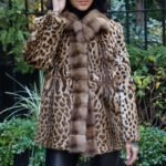 Lippi Cat Jacket Golden Sable Trim 8363