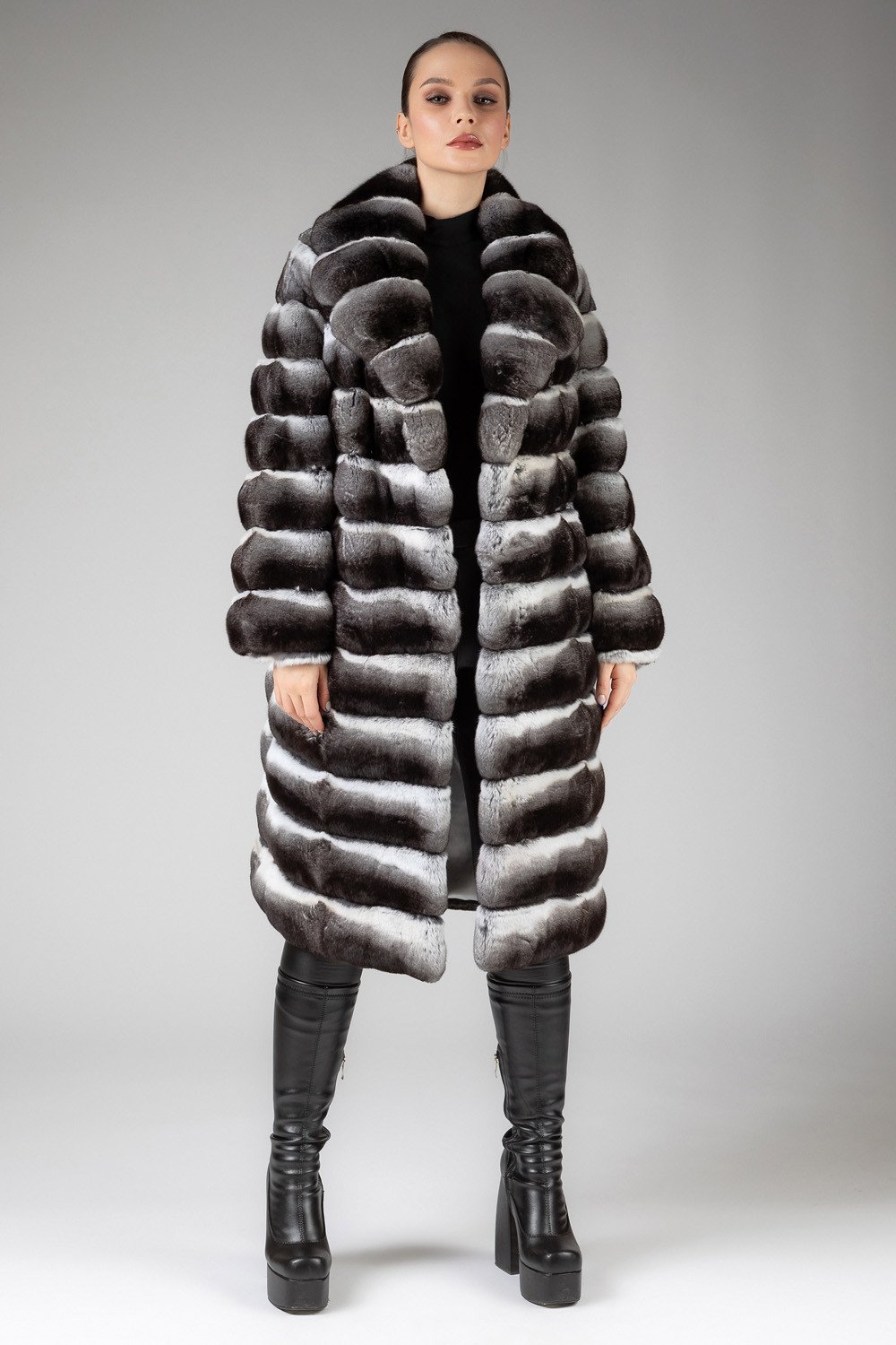 long_chinchilla_coat_with_adjustable_length_dual_look_8__54903 Chinchilla Fur Coat Greta - Image 1