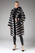 Chinchilla Fur Coat Margot - Image 3