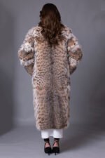 Long Lynx Fur Coat Zyrab - Image 2