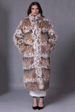 Long Lynx Fur Coat Zyrab - Image 3