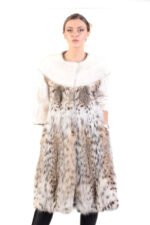 Bobcat Persian Princess Lynx Fur Coat