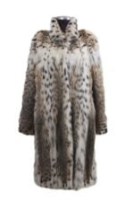 Lynx Fur Coat 3/4 Length