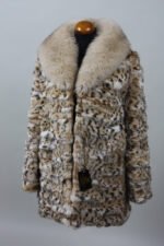Lynx Fur Coat & Fox Shawl Collar - Image 3