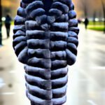 Magnificent Horizontal Chinchilla Coat 8765