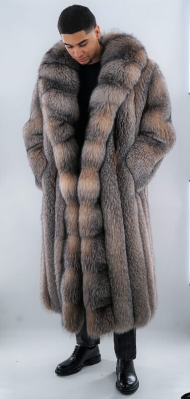 Men's Crystal Fox Coat 2736