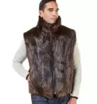 The Beaver Fur Vest for Men
