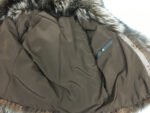 Brown Unisex Fox Fur Bomber Jacket - Image 5