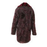 Burgundy Red Astrakhan & Chinchilla Fur - Image 2
