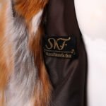 Red Fox Fur Jacket Hooded - Image 5