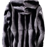 Rex Rabbit Fur Bomber Jacket