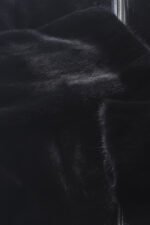 Men's SAGA Black Mink Fur Bomber Coat - Image 4