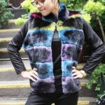 Multi Color Rex Rabbit Fur Vest 646464
