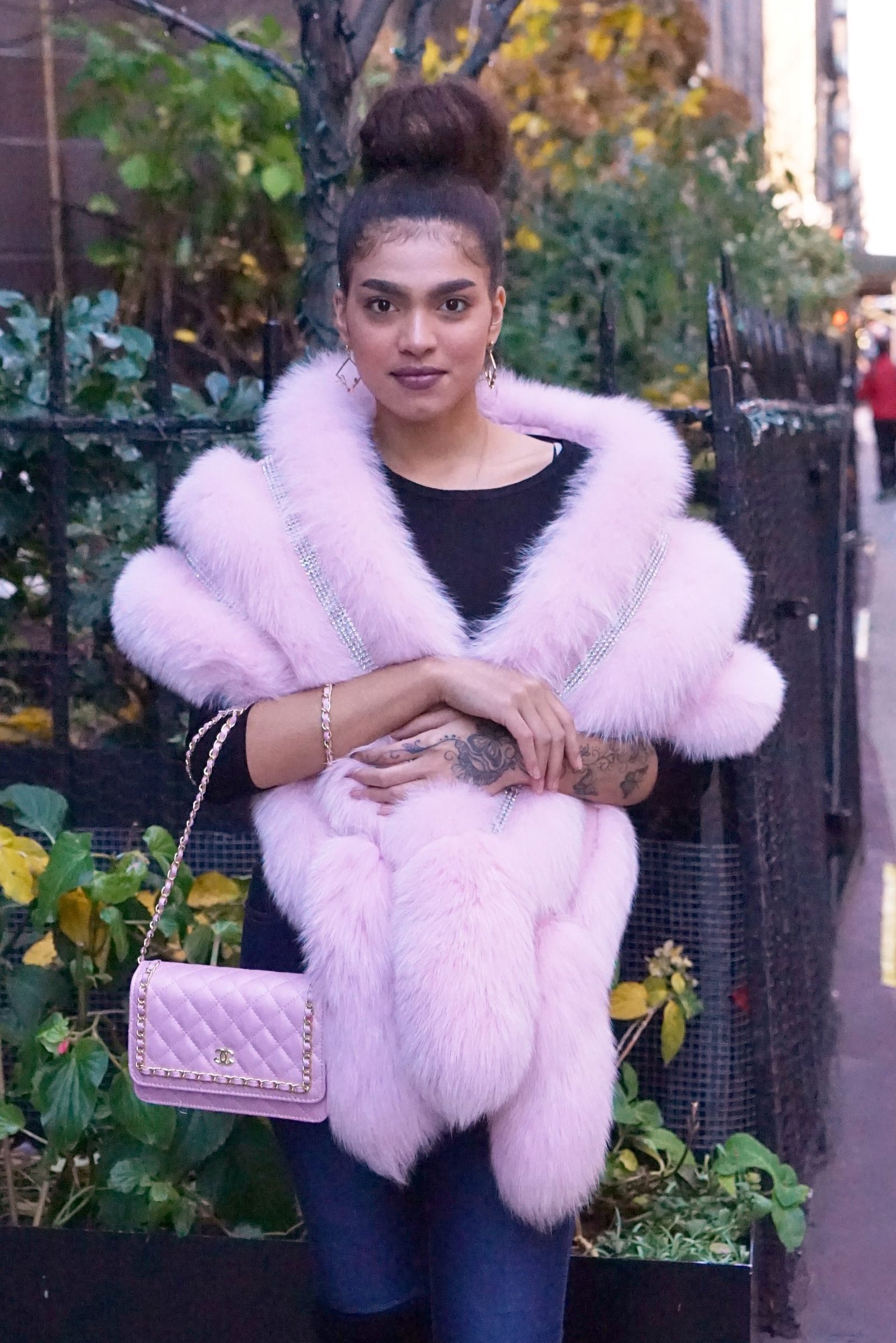 Pink Fox Boa Rhinestone Inserts 8832 Pink Fox Boa Rhinestone Inserts 8832