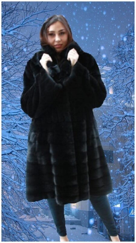 Plus Size Blackglama Mink Stroller 33765