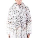 Bobcat Lynx Fur Coat Snow Queen