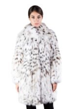Bobcat Lynx Fur Coat Snow Queen