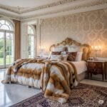 Red Fox King Size Bedspread 4747