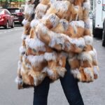 Red Fox Poncho Bell Sleeves 33198