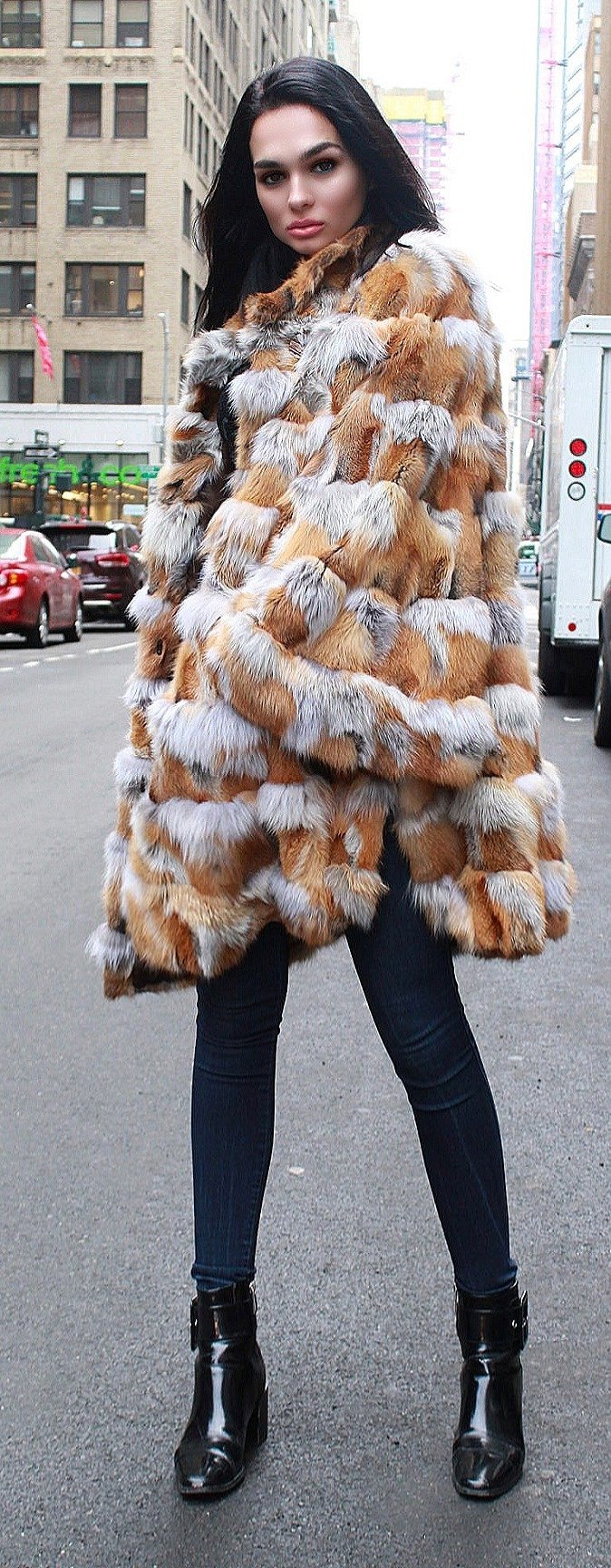 Red Fox Poncho Bell Sleeves 33198 Red Fox Poncho Bell Sleeves 33198