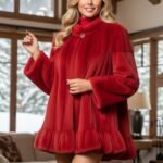 Red Mink Swing Stroller 3456