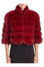 Red Sable fur Jacket Faye