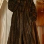 Russian Sable Coat Cross Cut Shawl Collar 7854