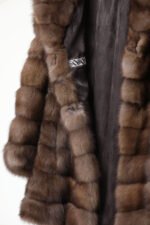Russian Sable Fur Coat Shawl Collar - Image 2