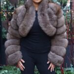 Sable Dyed Fox Jacket 3445