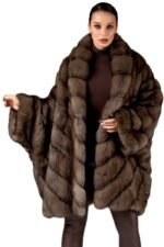 Sable Fur Cape Leilani