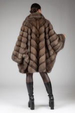 Sable Fur Cape Leilani - Image 4