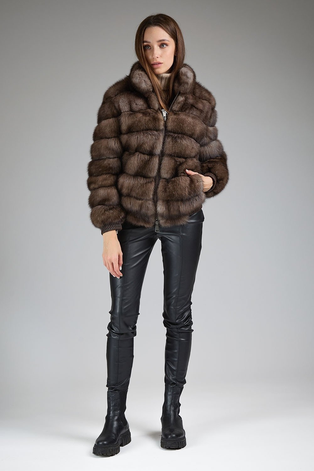 Sable fur Coat Odette - Image 3