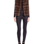 Sable fur Vest Calandra