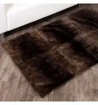 Full Pelt Sheared Beaver Fur Rug