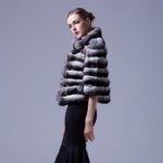 Short Chinchilla Jacket with Short Sleeves Arya - Image 5