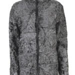 Men's Silver Swakara Lamb Fur Coat