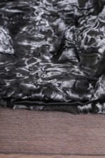 Men's Silver Swakara Lamb Fur Coat - Image 2