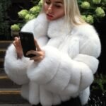 White Fox Bolero Jacket 4256