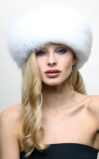 White Fox Headband 0123