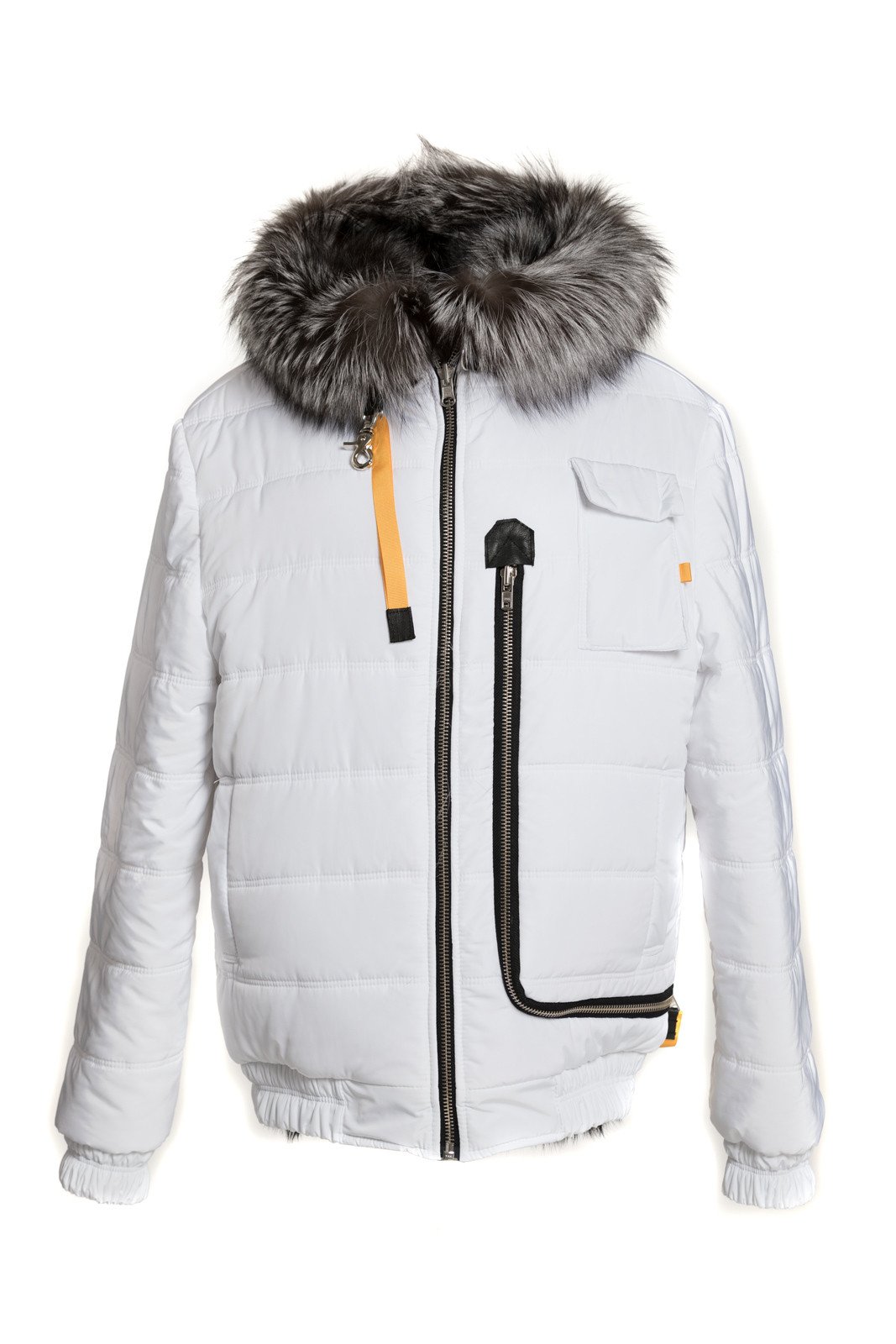 white-mens-fur-coat-reversible-with-hood__58481 White Fur Lined Hooded Parka - Image 1